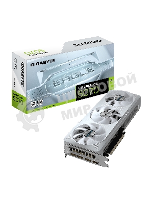 Видеокарта Gigabyte PCI-E GV-N5070EAGLEOC ICE-12GD 1.0 NVIDIA GeForce RTX 5070 12Gb 192bit GDDR7 2805/28000 HDMIx1 DPx3 HDCP Ret