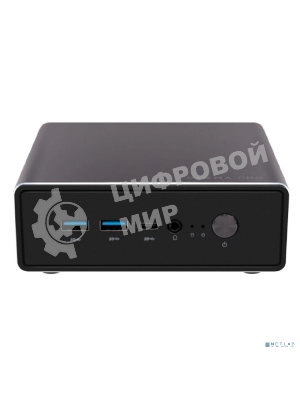 Мини ПК Digma Pro Minimax U1 i3 1215U (1.2) 16Gb SSD512Gb UHDG Windows 11 Pro GbitEth WiFi BT 60W темно-серый/черный (DPP3-ADXW03)