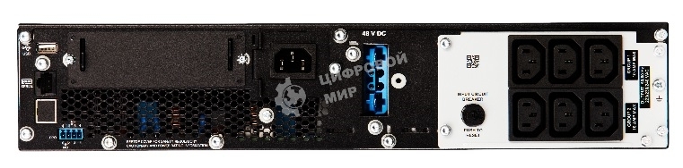 Источник бесперебойного питания APC Smart-UPS SRT, 1000VA/1000W, On-Line, Extended-run, Rack 2U (Tower convertible), черный