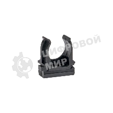 Крепеж-клипса EKF derj-z-16b черный d 16 мм Plast EKF PROxima (упак 10 шт)