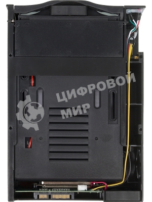 Сменный бокс для HDD AgeStar SR3P-SW-2F SATA пластик черный 3.5