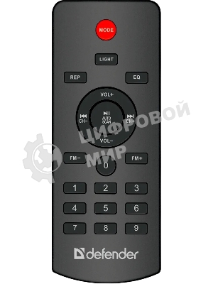 Портативная акустика Defender Rage 50 Вт Light/BT/FM/USB/LED/TWS черный