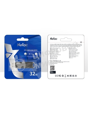 Флешка USB Netac US11 32Gb USB 3.0+TypeC Dual Flash