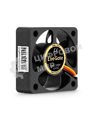 Вентилятор для корпуса ExeGate EX05015S3P черный, 50 мм, 5500 об/мин, 30 дБ, 3 pin