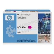 Картридж лазерный HP Q5953A пурпурный для Color LaserJet 4700 10000 стр.