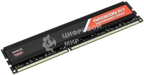 Оперативная память AMD Radeon R7, DDR4, 8GB (1x8GB), 2666MHz, CL16, UDIMM, OEM