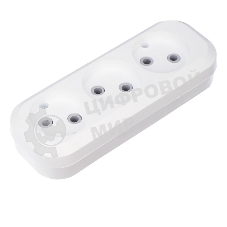 Колодка Rexant 3 гнезда без заземления