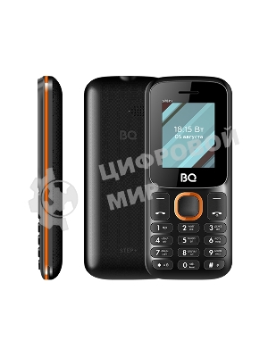 Мобильный телефон BQ 1848 Step+ черный (без СЗУ в комплекте)
