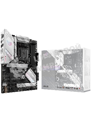 Материнская плата ASUS ROG STRIX B550-A GAMING, AM4, AMD B550, 4xDDR4, 6xSATA, 2xM.2, 1xPCI-E 4.0 x16, 1xPCI-E 3.0 x16, 3xPCI-E x1, 1xHDMI, 1xDP, 1x 2.5Gb LAN, 4xUSB 3.2 Gen 1, 1xUSB 3.2 Gen 2, 1xUSB-C 3.2 Gen 2, 5x3.5 мм, 7.1, ATX