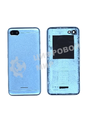 Задняя крышка для Xiaomi Redmi 6A синий