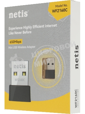 Адаптер Wi-Fi 200MBPS USB DUAL BAND WF2160C NETIS
