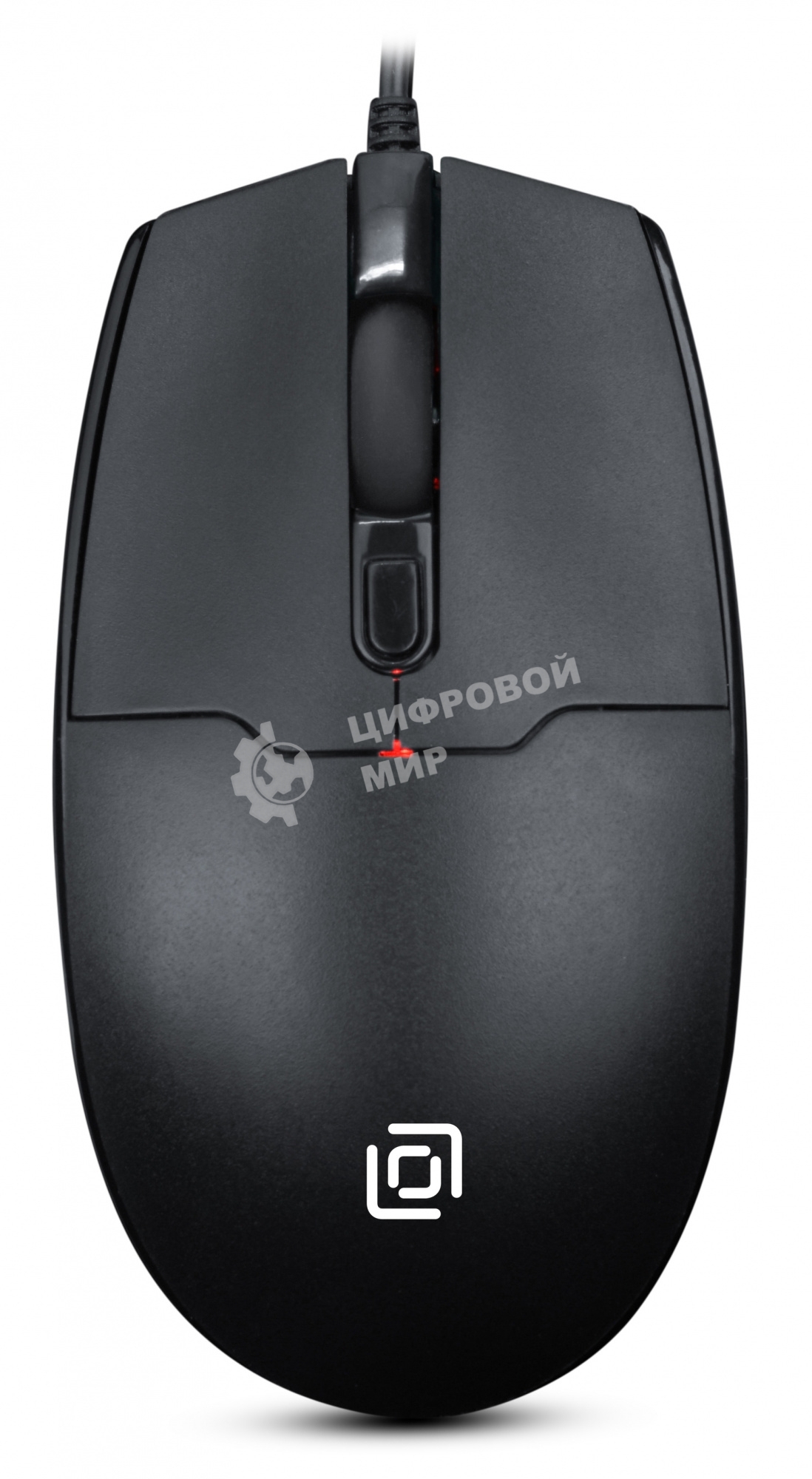 Мышь проводная Oklick 147M V2 черный, 2000 dpi, USB, кнопки - 4