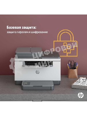 МФУ лазерное HP LaserJet M236sdn (9YG08A), A4, ч/б, печ. до 29 стр/мин., скан. до 19 стр/мин. (ч/б) 10 стр/мин. (цвет), 600 x 600 dpi, USB, RJ-45, Air Print, Mopria