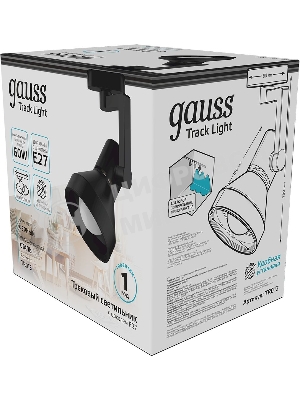 Система трековая Gauss 60Вт черный