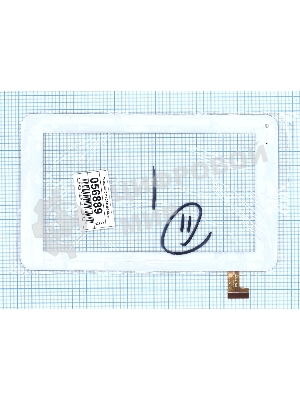 Сенсорное стекло (тачскрин) 10112-0A4945E, белое