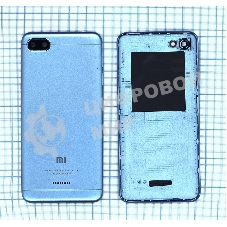 Задняя крышка для Xiaomi Redmi 6A синий
