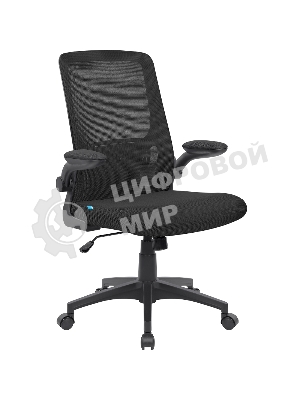 Кресло Defender DALLAS черный, сетка, 120 кг, механизм качания