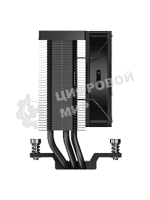 Кулер для процессора PCCooler R300 ARGB BK черный 92мм алюминий+медь 2200rpm 30db 4-pin 150W 133мм