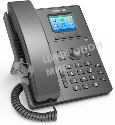 Телефон IP Flyingvoice P11 серый (упак.:1шт)