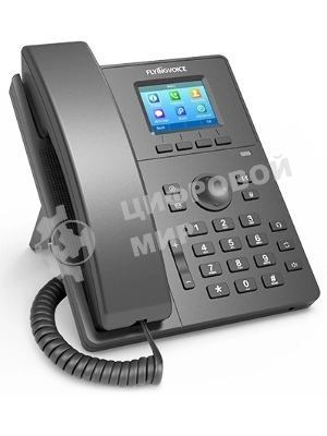 Телефон IP Flyingvoice P11 серый (упак.:1шт)