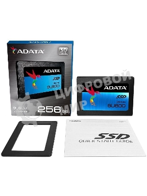 Накопитель SSD ADATA SU800, 256Gb, SATA III, 2.5