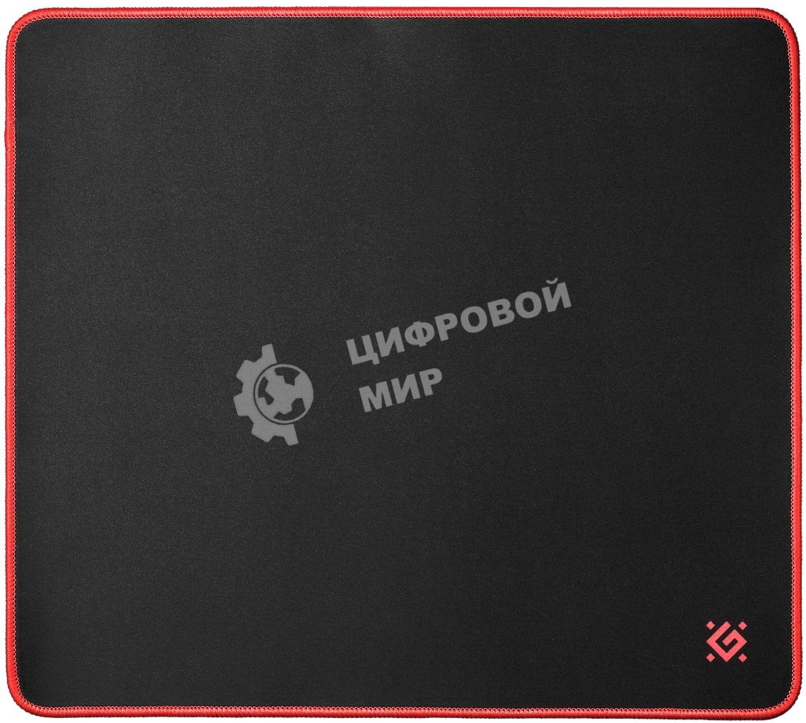 Игровой коврик Defenderчерный XXL 400x355x3 мм, ткань+резина