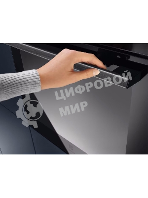Электрический духовой шкаф Electrolux с конвекцией, приготовление на пару,объем 72 л, утапливаемые переключатели, 10 режимов, автопрограммы, очистка пиролитическая, 3 стекла в дверце, направляющие проволочные + телескопические (1 уровень), термощуп