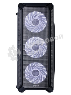 Компьютерный корпус ZALMAN I3, без БП, большое боковое окно, черный,ATX