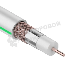 Кабель Rexant SAT 703B+Cu/Al/Cu, (75%), 75 Ом, 50м., белый