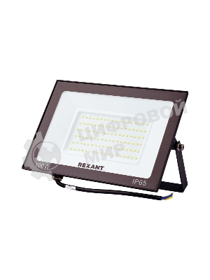 Прожектор Rexant СДО 100 Вт 8000 Лм 4000 K черный корпус