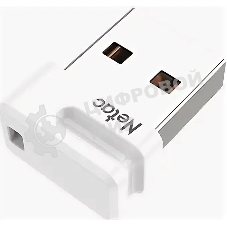 Флешка USB Netac U116 (NT03U116N-016G-20WH), 16Gb, USB 2.0, R/W 70/30, белый