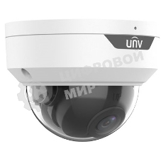 Видеокамера Uniview IP купольная антивандальная, 1/2.7