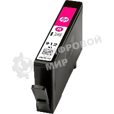 Картридж струйный HP 912XL 3YL82AE пурпурный (825 стр.) для HP OfficeJet 801x/802x