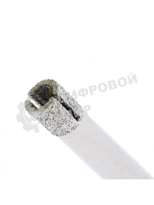 Сверло по стеклу и керамической плитке Сибртех 6 х 55 мм, цилиндр. хв