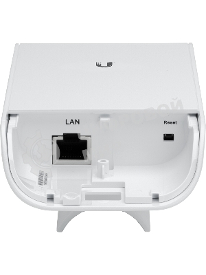 Точка доступа Ubiquiti LocoM2(EU) Wi-Fi и AirMAX. 802.11g/n, интегрированная антенна 8 дБ (45°*45°),10/100 RJ45 Ethernet