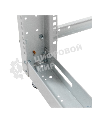 Стойка двухрамная NTSS NTSS-2POR24U/600-1000 24U 550 мм x 1000 мм 600 кг серый