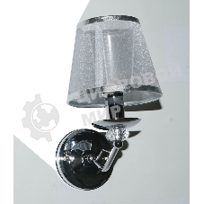 Бра Hiper E27х1х60Вт Белый/хром H027-1