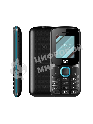 Мобильный телефон BQ 1848 Step+ черный (без СЗУ в комплекте)