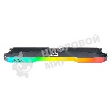 Оперативная память NETAC Shadow, DDR4, 16GB (1x16GB), 3200MHz, CL16, DIMM, с радиатором, RGB, серый