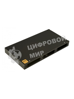 Бокс оптический универсальный Hyperline FO-19R-1U-3xSLT-W140H42-24UN-BK 19