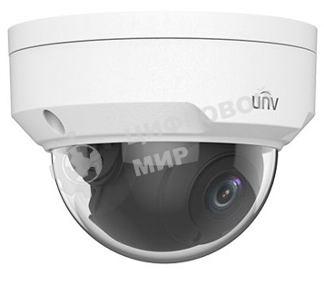 Видеокамера Uniview IP купольная антивандальная, 1/2.8