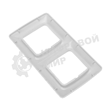 Рамка Kranz 2-я DEA горизонтальная бел (1/10/180)