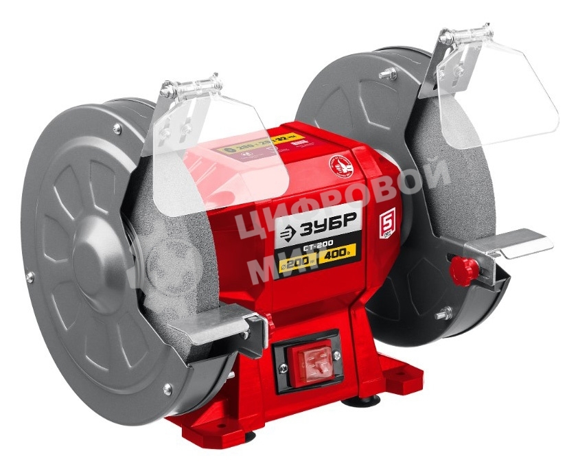 Заточной станок Зубр, d200 мм, 400 Вт, СТ-200