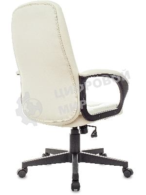 Кресло Бюрократ CH 002 OR-10 слоновая кость, экокожа