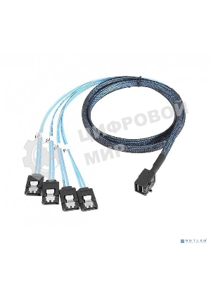 Кабель CBL-SFF8643-SATASB-10M, 1 metre cable, SFF8643 to X4 SATA