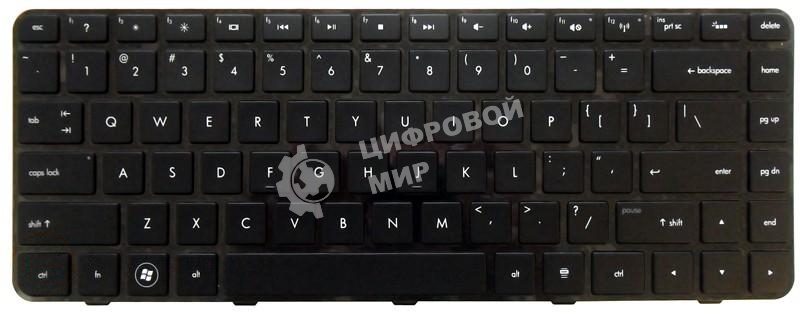 Клавиатура для ноутбука HP Pavilion DM4-1000 DV5-2000 DV5-2100 черная с подсветкой