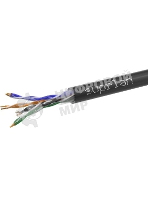 Кабель информационный Suprlan Premium 01-1012-2, cat.5e FTP 4 пары X24AWG PVC внутренний, 305м, серый