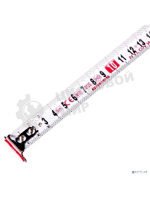 Рулетка Gross Magnetisch, 5 м х 19мм, обрезин. корпус, автоматич. фиксация, нейлон. покр., магн. зацеп