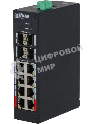Коммутатор Dahua DH-HS4412-8ET-120 управляемый