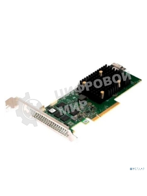 Адаптер SAS 9500-8i SGL (05-50077-03) PCIe v4 x8 LP, Tri-Mode SAS/SATA/NVMe 12G HBA, 8port(2*int SFF8654), 3808 IOC